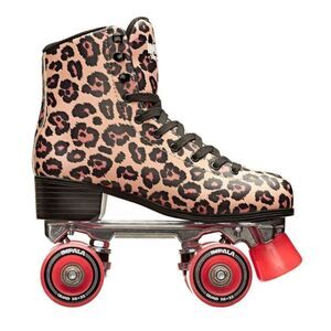 Impala leopard print Roller Skates new condition size 5